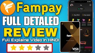 Fampay Full Detailed Review 2023 Fampay explained in hindi  FamXCard full detail  good or bad [upl. by Barbette]