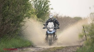 2017 BMW R1200GS Review  Old vs New  OffRoad Test in the Rain [upl. by Ahsiak]