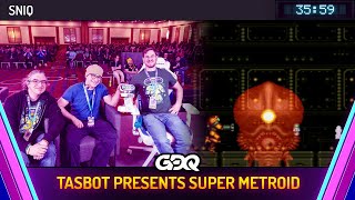 TASBot presents Super Metroid by Sniq in 3559  Awesome Games Done Quick 2024 [upl. by Naot]