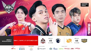 🔴 LIVE  MPL ID S14  Regular Season Hari 1 Minggu 8  Bahasa Indonesia [upl. by Ahsimed]