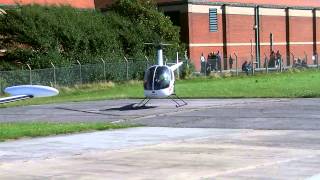 Bird v Helicopter Rotor Blades at 500rpm [upl. by Repsag161]