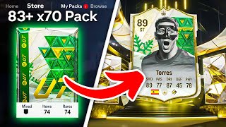 83 x70 500K WINTER WILDCARD PACKS 😲 FC 24 Ultimate Team [upl. by Arej]