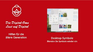 Symbole auf dem Desktop einblenden [upl. by Elburr]