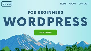 How To Make a WordPress Website  Start Here [upl. by Aneret615]