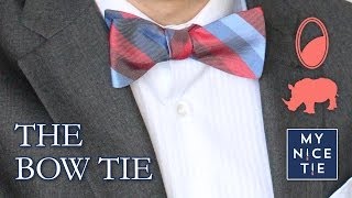 How to Tie a BOW TIE slowmirroredbeginner  How to Tie a Tie with a Bow easy [upl. by Eiramanitsirhc]