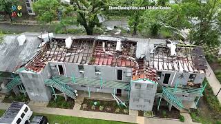 Extensive Tornado Aftermath Drone Survey FSU Circus Tallahassee FL [upl. by Holt647]