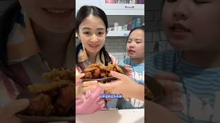 masak ayam kremesan mom3kids funny 3kids [upl. by Ringsmuth]