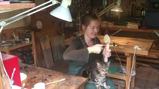 Making a Gourd Banjo [upl. by Lorinda279]