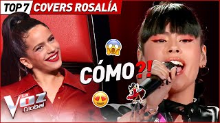 Covers INESPERADAS de ROSALÍA en La Voz [upl. by Erina]