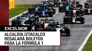 Alcaldía Iztacalco regalará boletos para el GP de México de la F1 [upl. by Rumery]