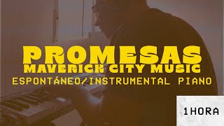 PROMESAS MAVERICK CITY MUSIC INSTRUMENTAL PIANO Y PAD ADORACIÓN 2021 [upl. by Burkle]