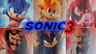 NEW Sonic Movie 3 CHARACTER POSTERS FOUND NEW RENDERS [upl. by Eyssej]