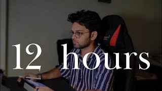 LIVE  12 HOUR STUDY WITH ME  FMGE  NEET  NEETPG  AIIMS  JEE BACKGROUND MUSIC⛈️ [upl. by Naicad]