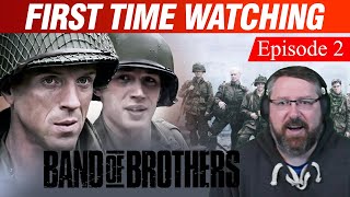 Watching Band of Brothers E02 for the FIRST TIME [upl. by Llerahc]