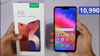 Oppo A3s Unboxing And Hands on Review in Hindi [upl. by Annawahs417]