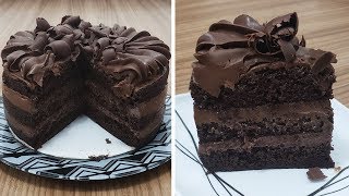 BOLO CHOCOLATUDO MUITO CHOCOLATE  RECEITA [upl. by Onitnatsnoc953]