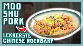 Lekkerste Chinese Roerbak MOO SHU PORK  EtenmetNick  How to [upl. by Woermer965]