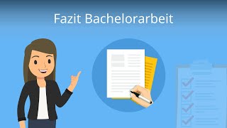 Fazit Bachelorarbeit So schreibst du es  Studyflix [upl. by Blithe]