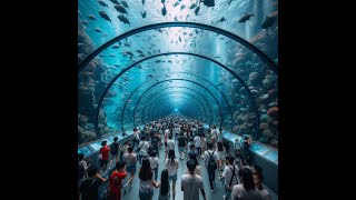 Dive into the Deep Unveiling the Mysteries of Manila Ocean Park’s Underwater Tunnel in Philippine [upl. by Jaynell556]