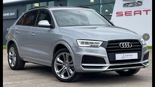 Used Audi Q3 14 TFSI CoD S line Edition Euro 6 ss 5dr  Crewe SEAT amp CUPRA [upl. by Suoiradal]