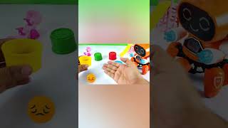 Finding numbers  Toy House Time Puzzle  Robot toy  Toys for kids [upl. by Hugibert]