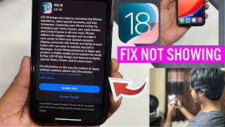 iOS 18 not Showing Up How To Fix iOS 18 Update Not Showing in iPhone ampiPad [upl. by Kania]