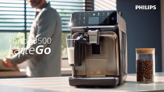 Produktvideo  Philips LatteGo 5500 Serie Kaffeevollautomat [upl. by Palestine]