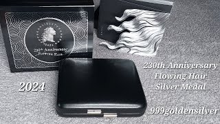 230th Anniversary Flowing Hair Medal Unboxing [upl. by Clayborne]