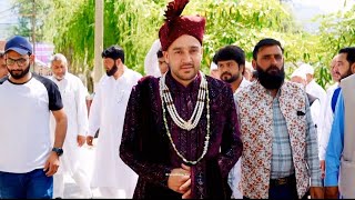 Singer Waqar Khans Grand welcome in Brides Home wedding Highlights groom viral waqarkhan [upl. by Halli]