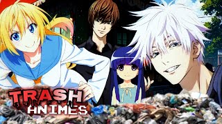 multi anime opening  TRASH ANIMES AMV [upl. by Lekzehcey]