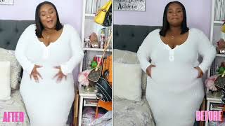 I FOUND THE BEST AFFORDABLE SHAPEWEAR ON AMAZON  PlUS SIZE SHAPEWEAR HAUL [upl. by Nitas]