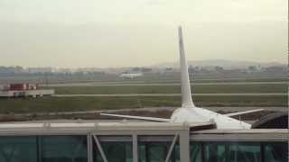 Tunisair smooth Landing Tunis Airport [upl. by Eelrahc]