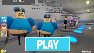 LIVE  PLAYING As NEW Barry MORPHS also USING POWERS NEW ROBLOX BARRYS PRISON RUN V2 OBBY [upl. by Vachel502]