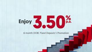 Ascend to higher earnings at 350 pa with OCBC Fixed Depositi [upl. by Reamy352]