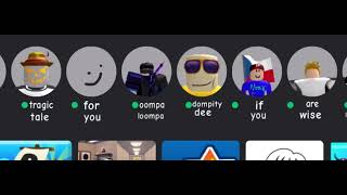 Oompa loompa but its on my roblox home page [upl. by Chema]