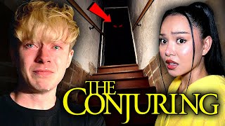 Surviving A Week at The Conjuring House PT 3 The Basement [upl. by Nwahsyt]