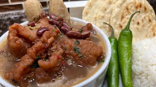 😱Sopa de frijoles 🫘 con chicharrón 🐖o pellejo de cerdo 🐖 antojitosktrachosymas [upl. by Reamonn972]