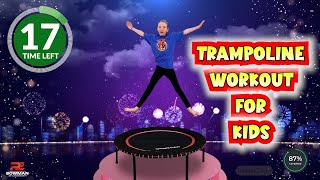 Trampoline Workout For Kids amp Families  Beginner Trampoline Workout [upl. by Odnomra]