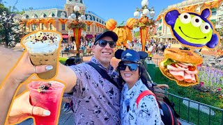 Disneyland Halloween Time 2024  Spooky Treats amp Goulish Drinks [upl. by Nosyerg]