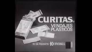 CURITAS VENDAJES PLASTICOS PARA PEQUEÑOS ACCIDENTES UN VENDAJE GRANDE AÑOS 60 [upl. by Wilscam421]