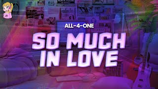 All4One  So Much In Love  Lyrics [upl. by Atin]