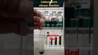 Liebermanns nitroso test for Phenol Test for Phenol class12 chemistry experiment [upl. by Luckin856]