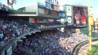 Hot chick at the Braves Game [upl. by Notsuoh921]