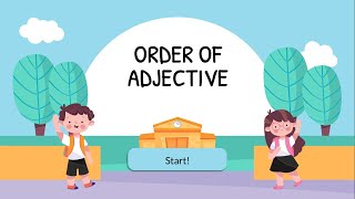 ORDER OF ADJECTIVES  OSASCOMP [upl. by Trescott]