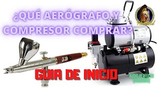 NUEVO🥇¿Que Aerografo y compresor comprar para miniaturasWhat airbrush should I buySonido Bien [upl. by Aldric559]