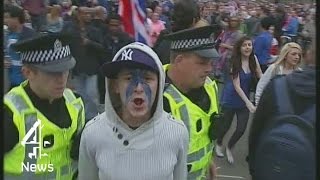 Fears of rising sectarianism in Scotland following independence vote  Channel 4 News [upl. by Ivan]