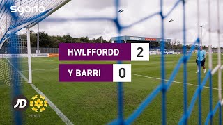 Uchafbwyntiau  Highlights Hwlffordd 20 Y Barri  JD Cymru Premier [upl. by Aklog350]