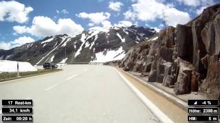 Indoor Cycling Training Nufenenpass Suisse  Alps  in full length Part 33 [upl. by Soalokin959]