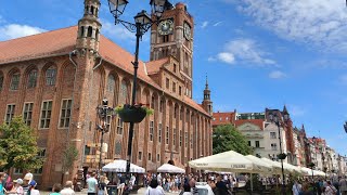 🇵🇱 TORUŃ  City centre  ulSzeroka [upl. by Schenck]