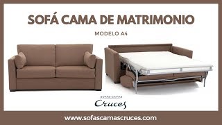 Sofá cama de matrimonio de uso diario [upl. by Accever]